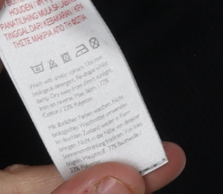 Jack Wills Women's Black Pullover Sweatshirt, Size 10