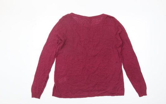 Womens UK 10 Regular White Stuff Red Pullover