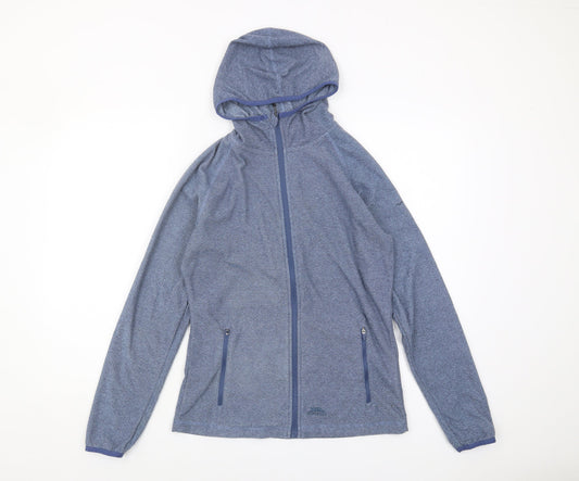 Trespass Women's Blue Full Zip Hoodie, M, Regular Fit