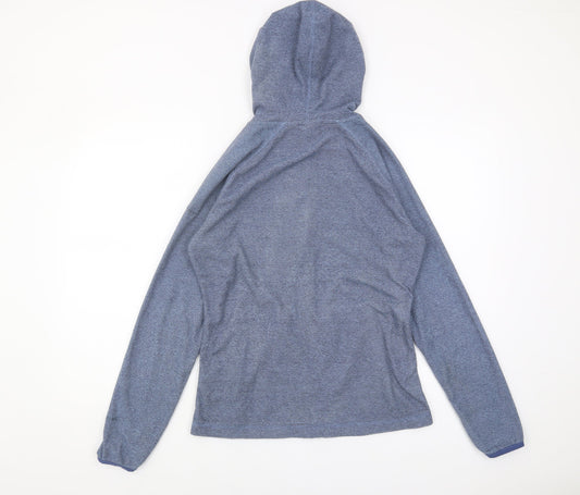 Trespass Women's Blue Full Zip Hoodie, M, Regular Fit