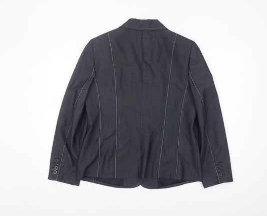 Oscar B Women's Black Suit Jacket Size 14