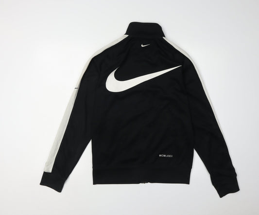 Nike Men's Black Full Zip Sweatshirt XS