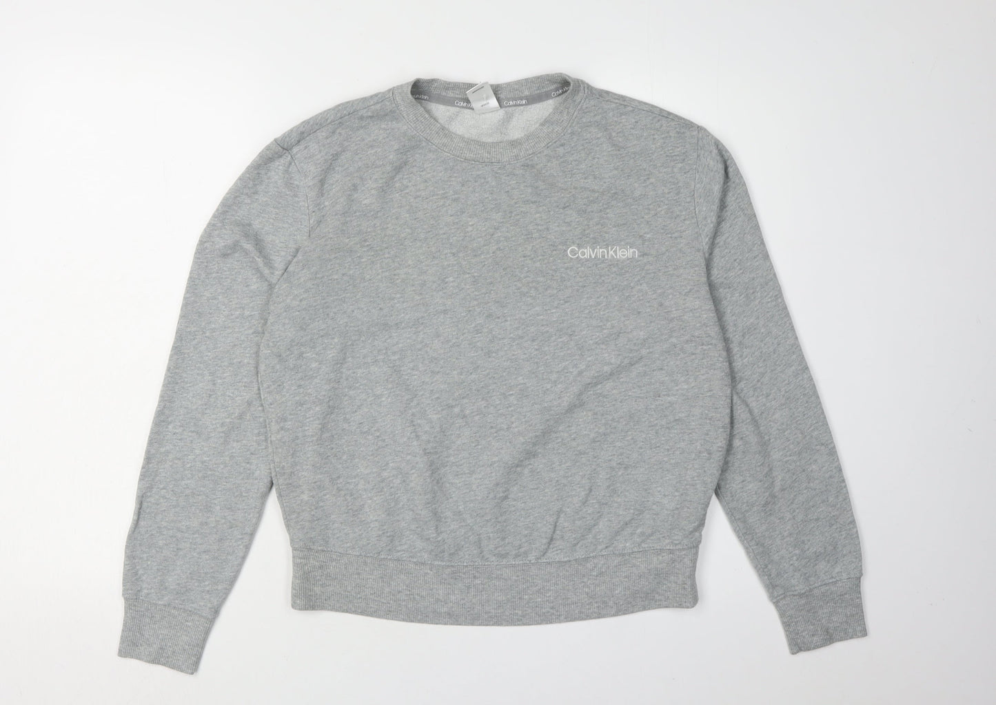 Calvin Klein Grey Women's S Pullover Sweatshirt