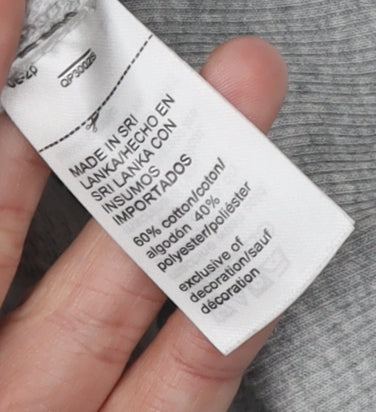 Calvin Klein Grey Women's S Pullover Sweatshirt