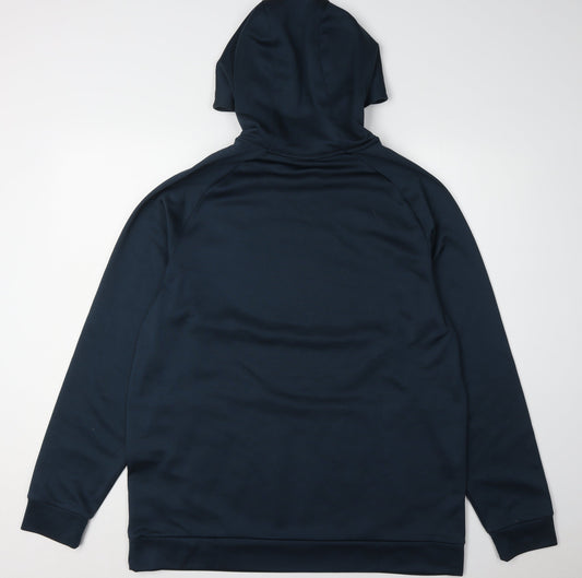 Nike Men's Blue Pullover Hoodie L Gym & Training