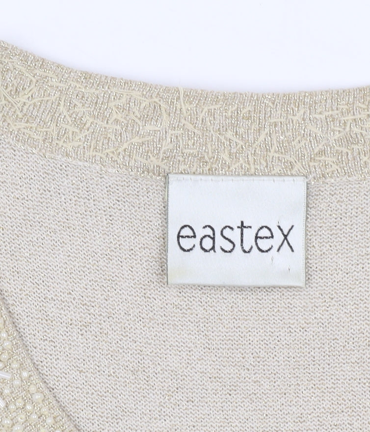 Eastex Women's Beige Short Sleeve T-Shirt
