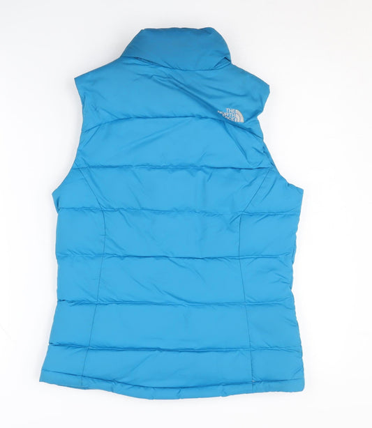 The North Face Women's Blue Puffer Waistcoat XS