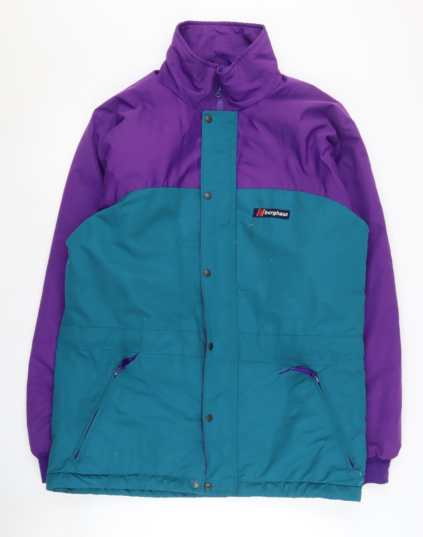 Berghaus Men's Purple Blue Puffer Jacket Size 44