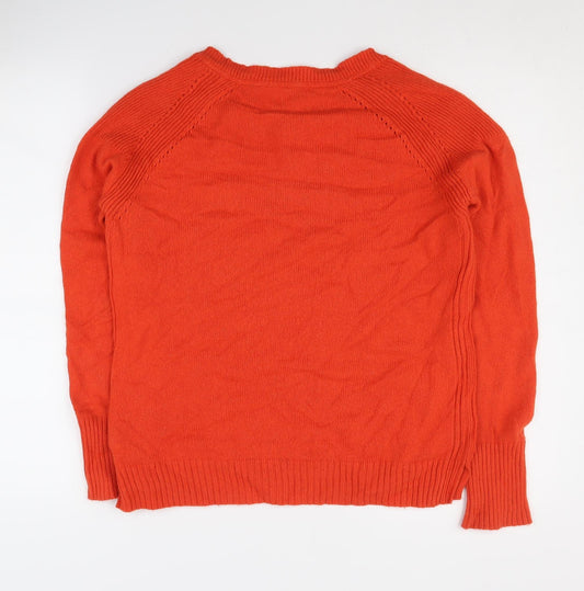 White Stuff Women's Red Pullover Jumper Size 10