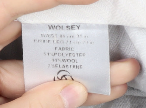 Wolsey Men's Black Dress Pants - Size 31