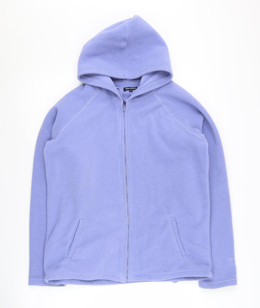 Peter Storm Girls Purple Fleece Jacket Size 13 Years
