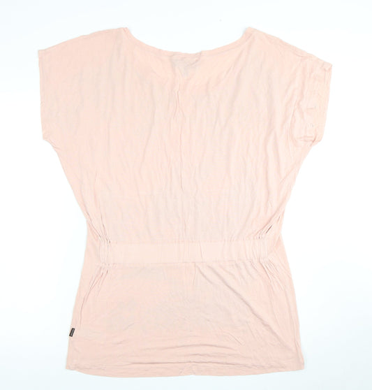 Anna Scott Women's Pink Floral Print T-Shirt