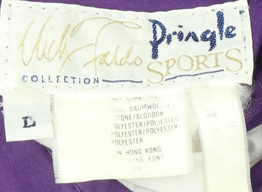 Pringle Men's Purple Bomber Jacket L