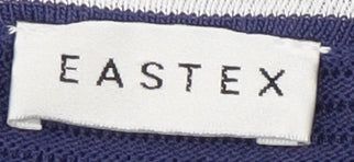 Eastex Women's Blue Top Size 12 with Crew Neck