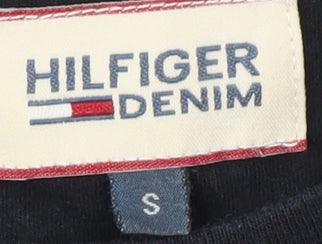 Hilfiger Denim Men's Black S T-Shirt Short Sleeve