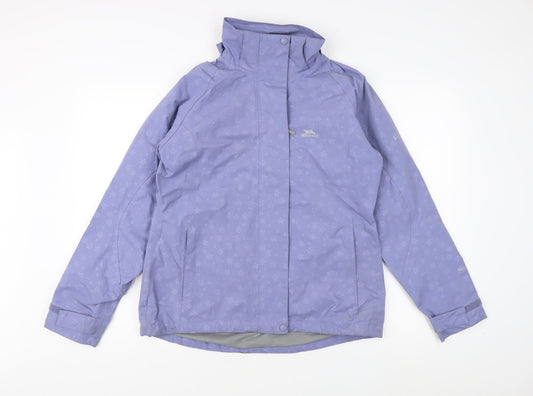 Trespass Women's Purple Waterproof Jacket M