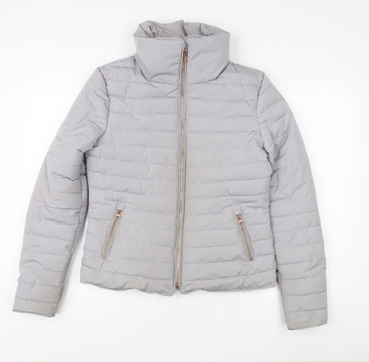 Tokyo Laundry Grey Quilted Women's Jacket Size 10
