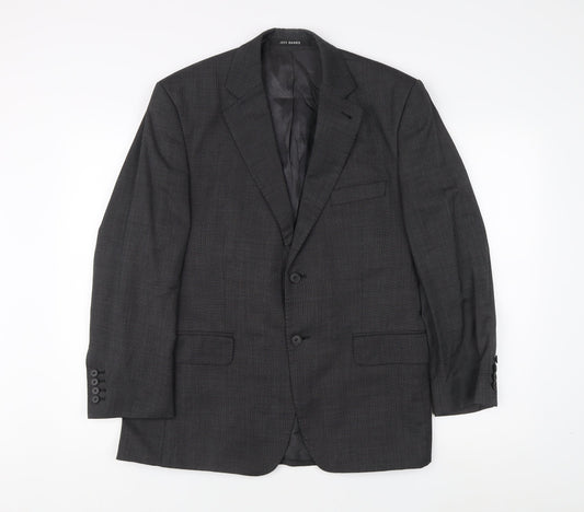 Jeff Banks Men's Grey Blazer Jacket, Size 40S Formal