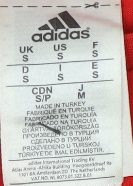 Adidas Men’s Red Graphic Print T-Shirt, Size S