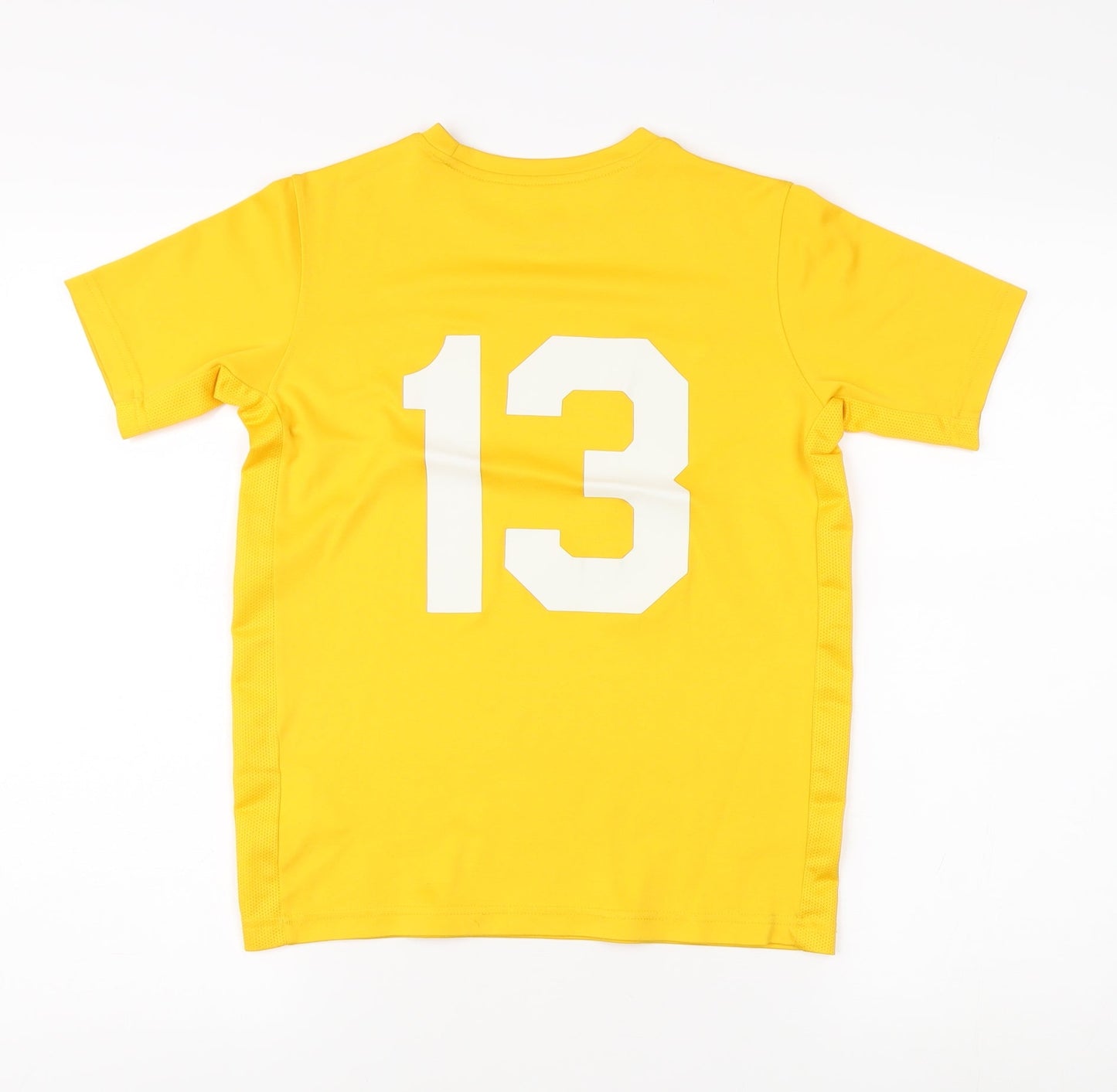 Nike Men's Yellow Jersey T-Shirt M - Moisture Wicking