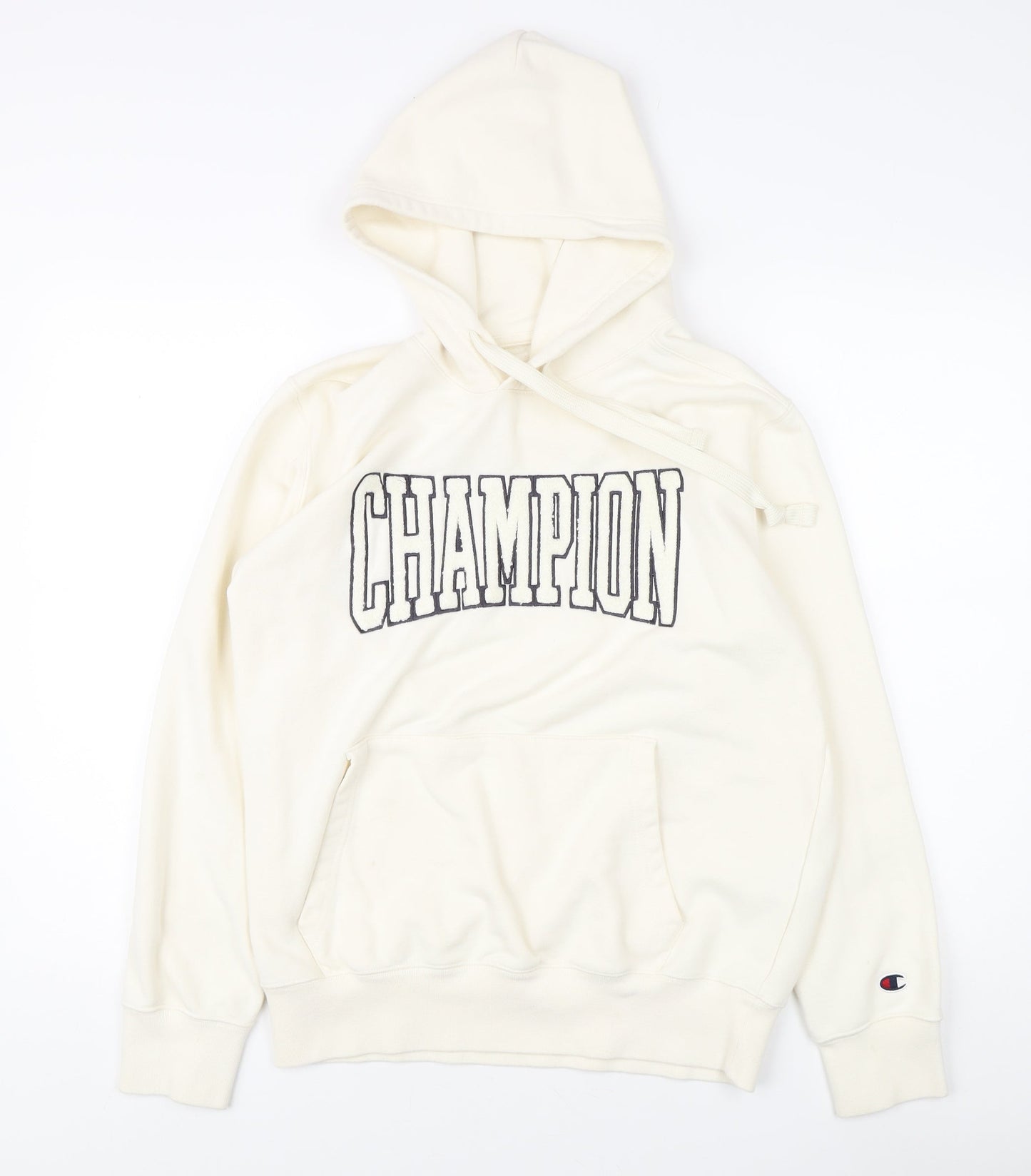 Champion Unisex Ivory Pullover Hoodie M