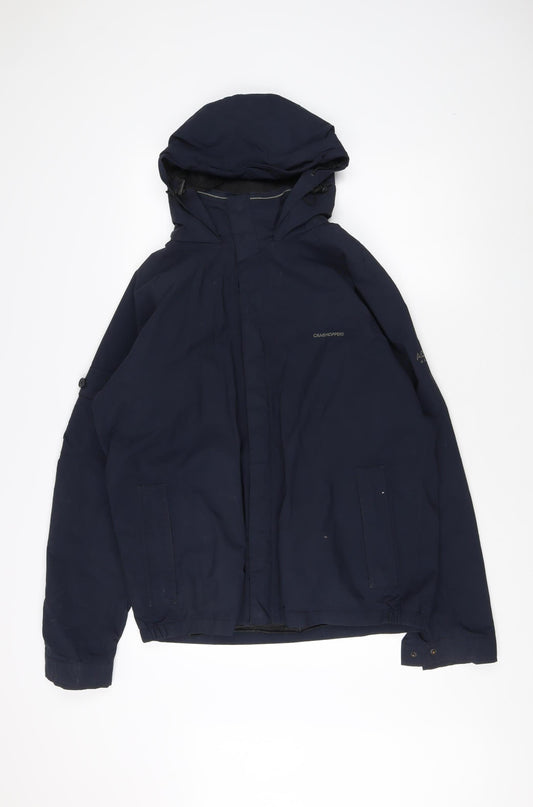 Craghoppers Men's Blue Waterproof Parka Jacket M