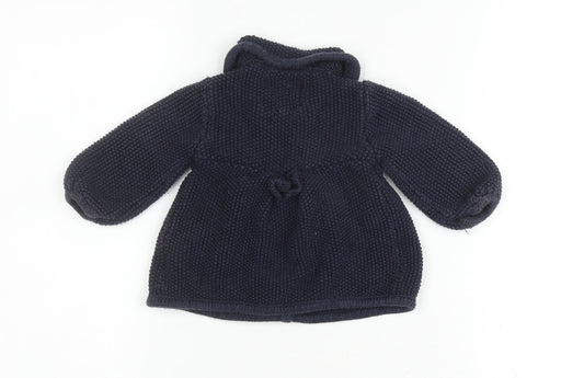 Junior J Unisex Baby Blue Cardigan, 9-12 Months, Casual Knit
