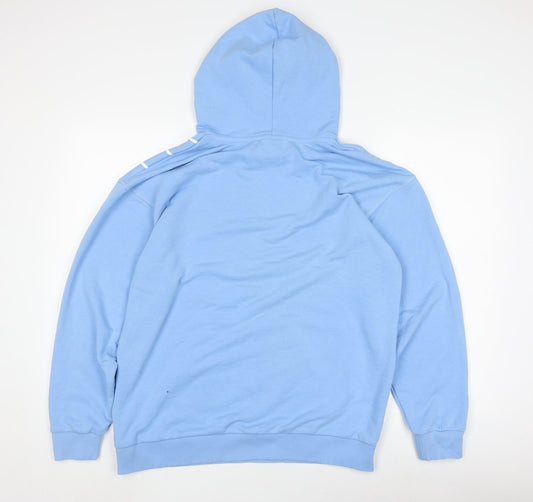 Puma Men's Blue Pullover Hoodie Size M