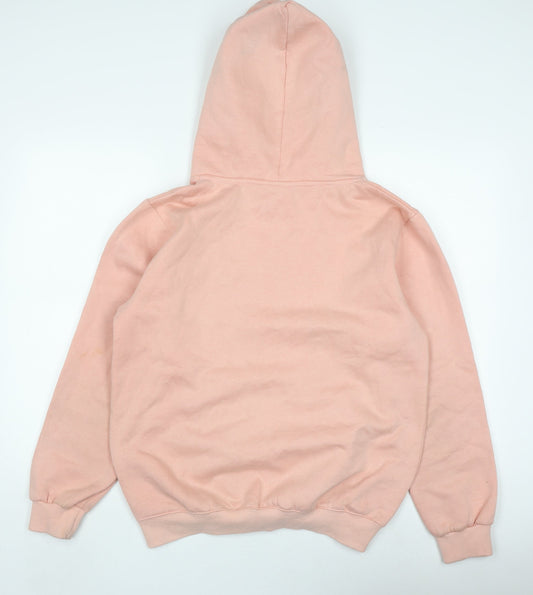 Champion Men's Pink Pullover Hoodie, Large