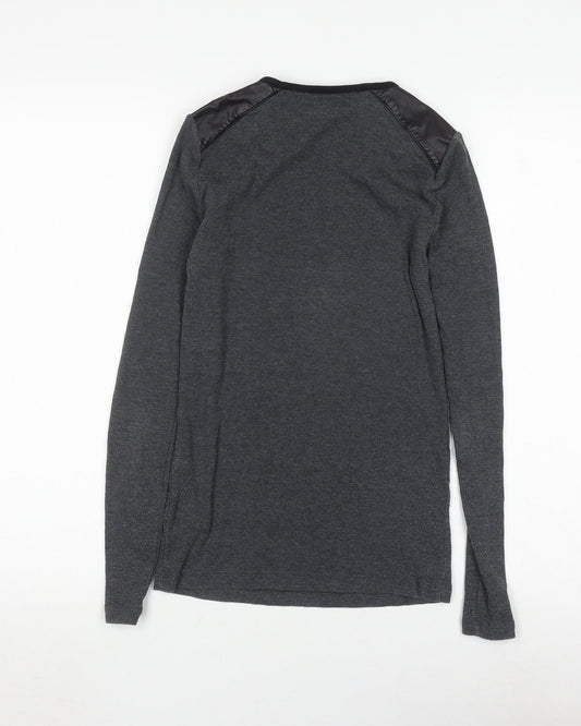 Lauren Ralph Lauren Women's Grey Long Sleeve T-Shirt