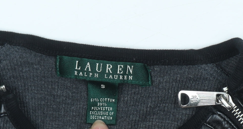Lauren Ralph Lauren Women's Grey Long Sleeve T-Shirt
