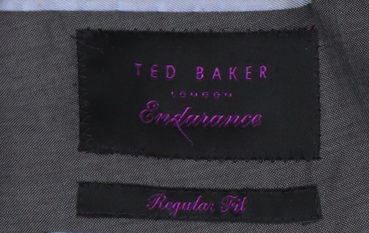 Ted Baker Grey Blazer Men Regular Fit 44 S Jacket