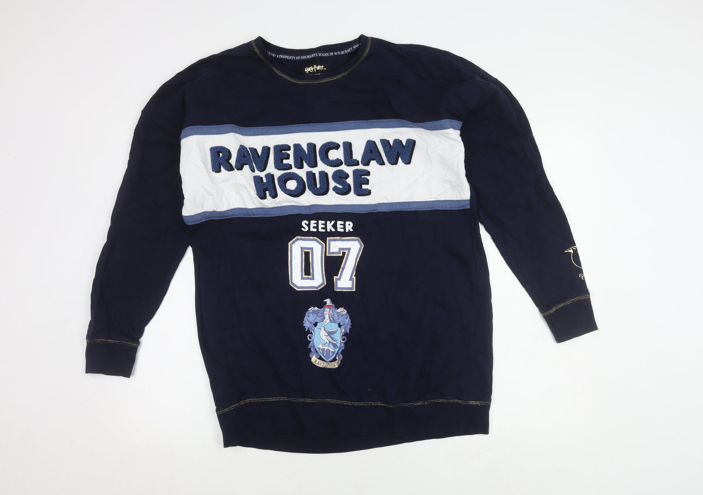 Harry Potter Blue Ravenclaw Sweatshirt Unisex Size 10