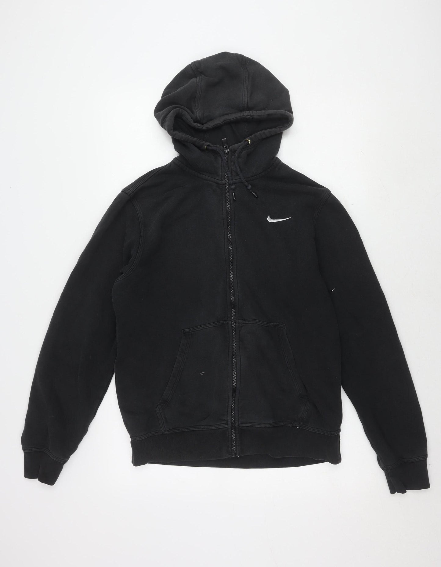 Nike Men's Black Hooded Jacket M - Sporty & Stylish