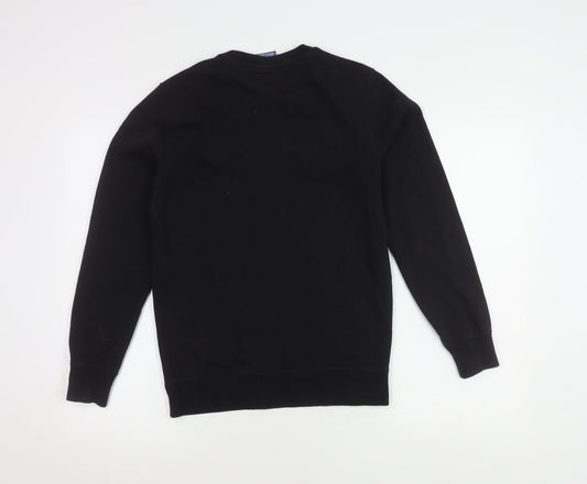 Champion Boys Black Logo Pullover Sweatshirt 14 Years