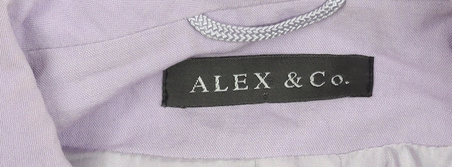 Additional view of Alex & Co. Women's Purple Blazer, size 20, Regular