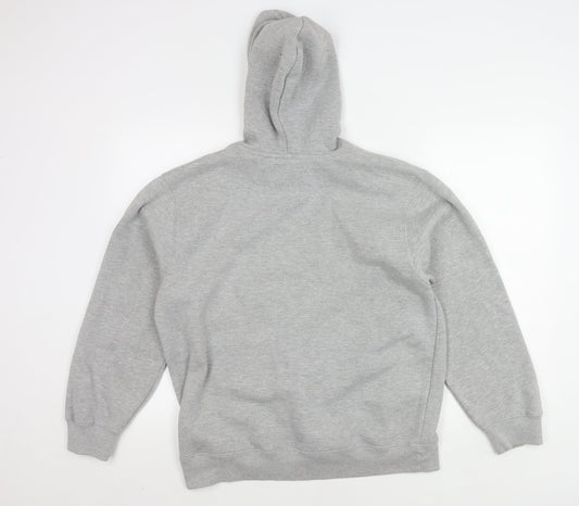 Everlast Men's Grey Pullover Hoodie, S, Logo