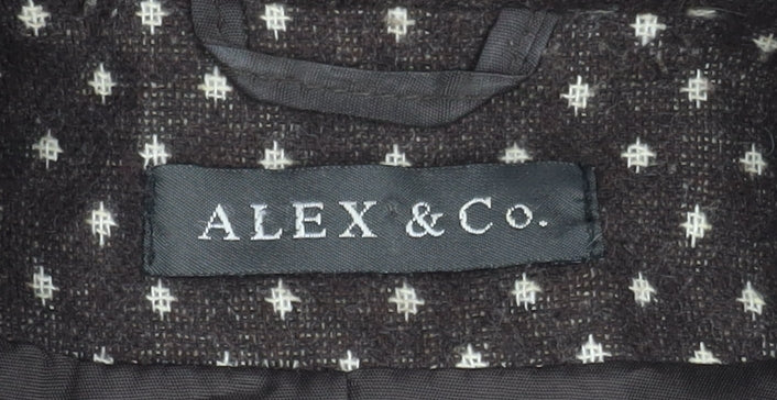 Additional view of Alex & Co. Women's Black Bouclé Blazer, size 14