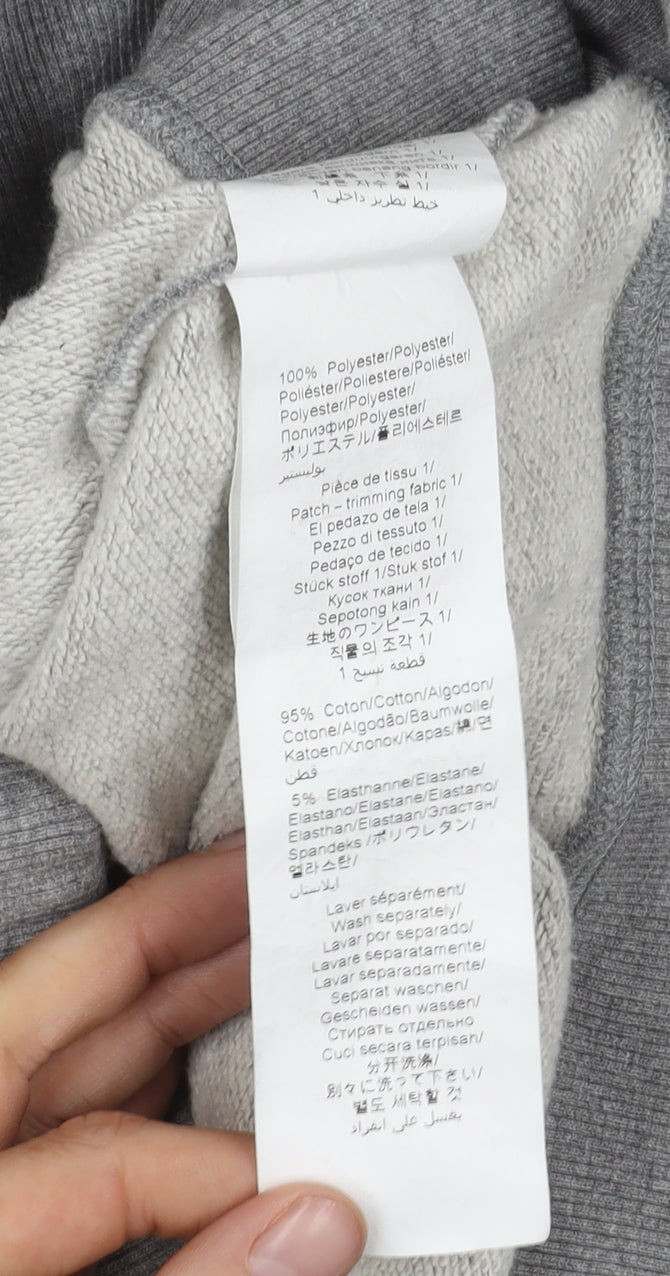 Kenzo Men's Grey Tiger Logo Sweatshirt Size S