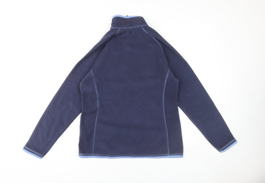 Mountain Warehouse Women's Blue Fleece Pullover Size 12