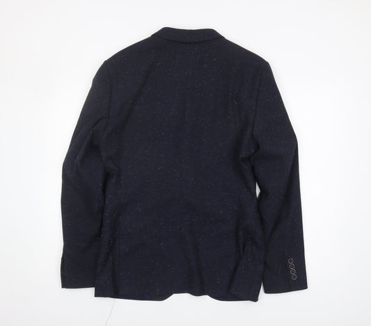 Zara Man Blue Men's Blazer, Size 40, Formal Business Wear