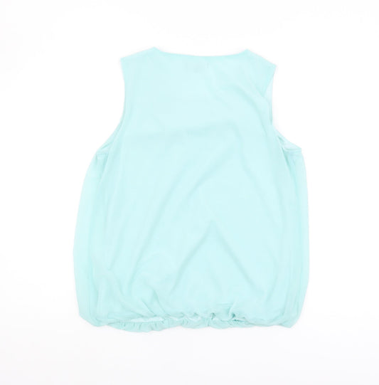 Womens UK Size 8 Truworths Blue Polyester Tank