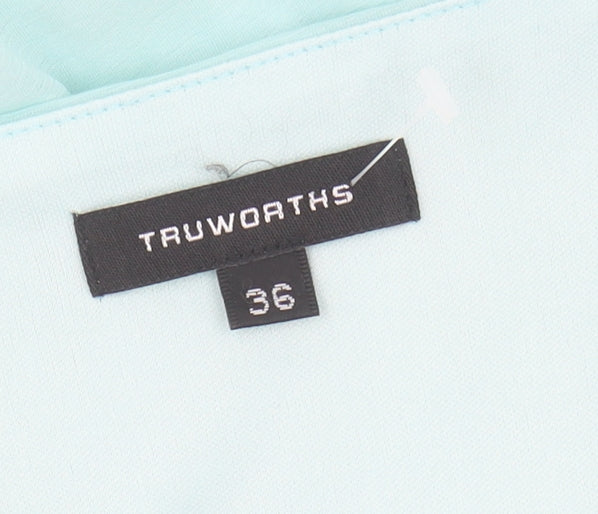 Truworths Women’s Blue Beaded Sleeveless Tank Size 8