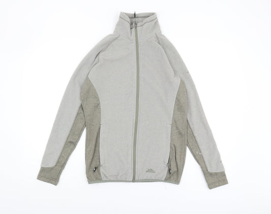 Trespass Women's Grey Soft Shell Jacket Size 10