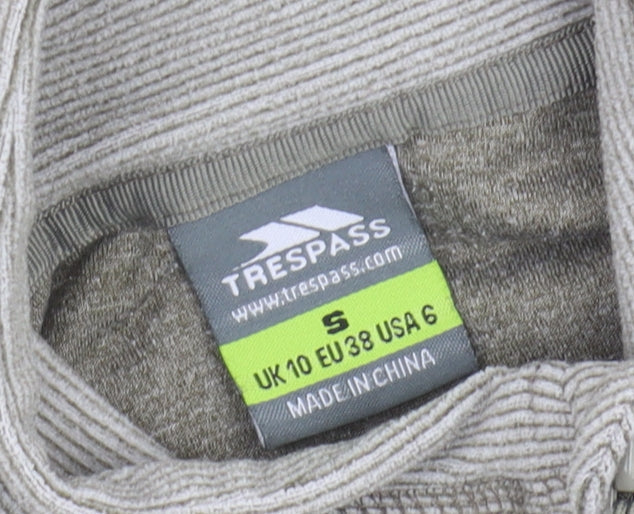 Trespass Women's Grey Soft Shell Jacket Size 10