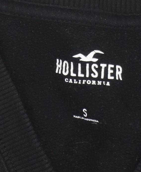 Hollister Women's Black Varsity Jacket Size S