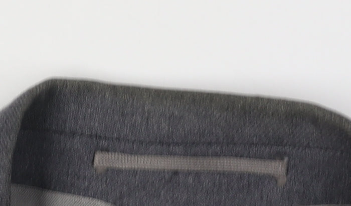 Magee Men's Grey Double-Breasted Wool Blazer Size 40R