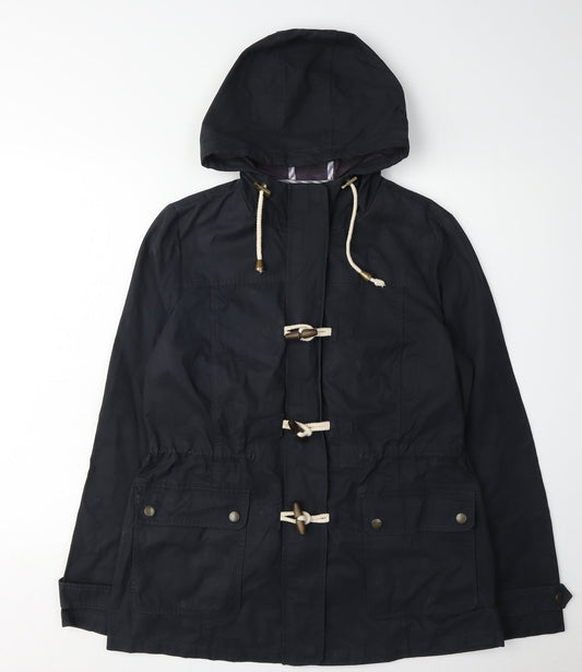FatFace Women's Blue Parka Coat Size 12