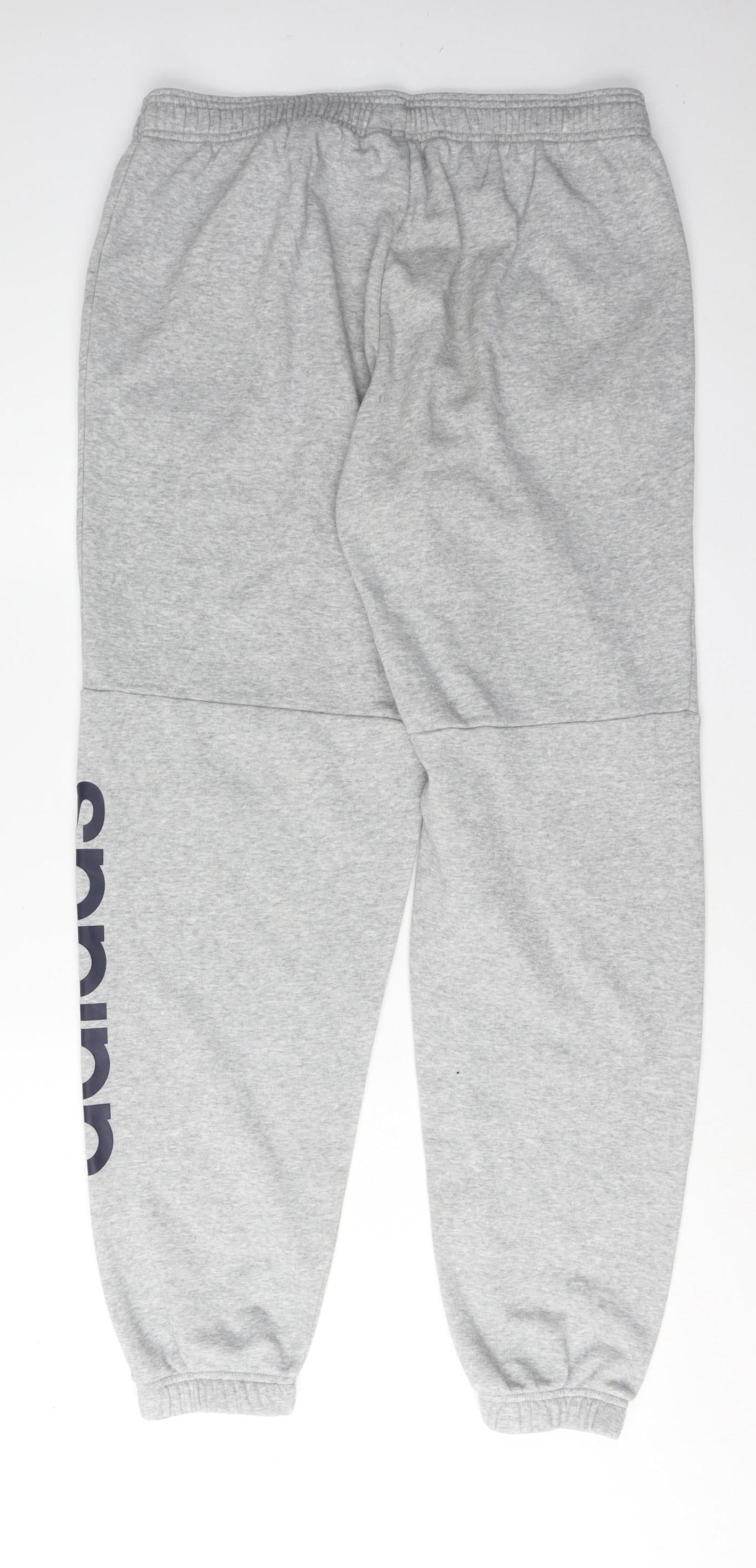 Adidas Men's Grey Sweatpants L - Casual Comfort Trousers