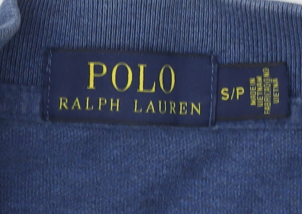 Ralph Lauren Women's Blue Polo Shirt, Size S